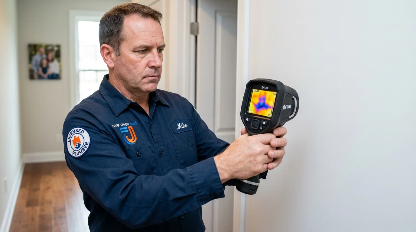 Thermal imaging leak detection by Johns Plumbing LLC in Valentine